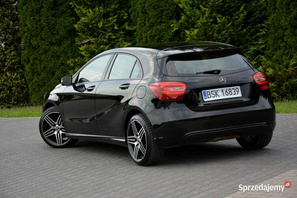Mercedes A 160 16i102 Ambiente Tempomat Rok produkcji 2017 Ostrów Mazowiecka