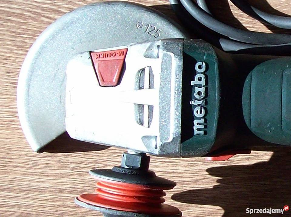 Szlifierka kątowa Metabo W 12125 Quick Made in 230V Narzędzia Reda