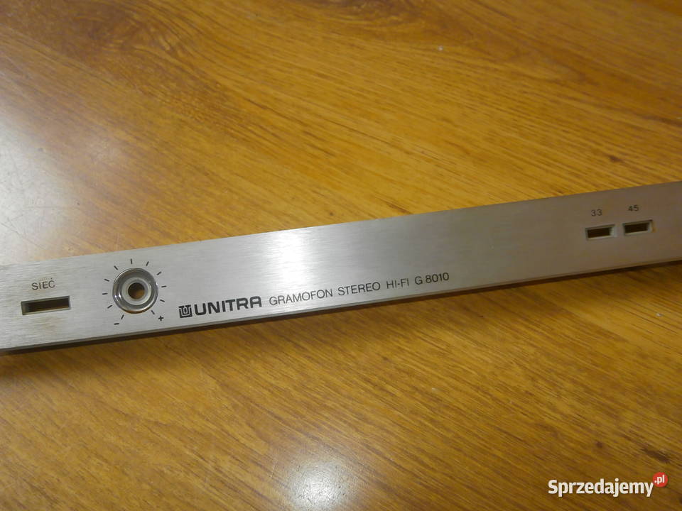 Gramofon FONICA G 8010 panel przedni ŁADNY sprzedam