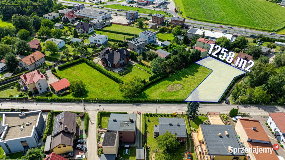 Działka do sprzedania 1267m2 Mikołów sprzedam