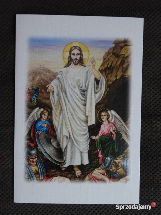 pocztówka wielkanocna Wielka Noc Warszawa