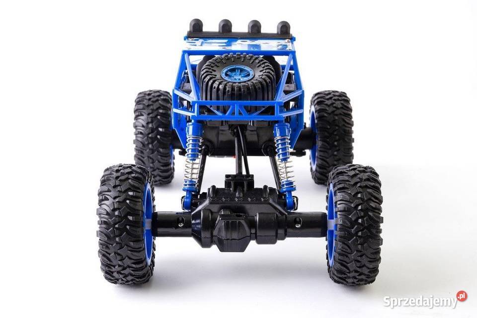 Duży Monster Truck zdalnie sterowany niebieski Poznań