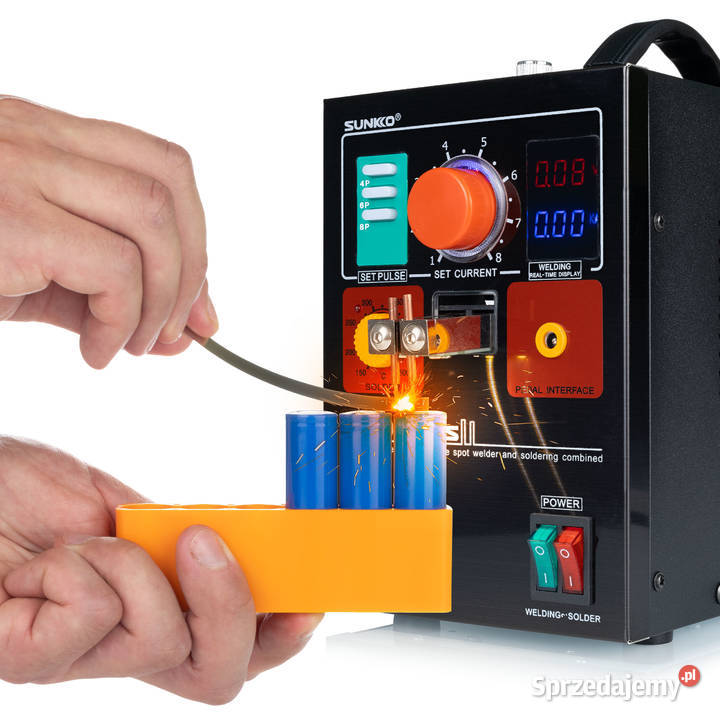 Zgrzewarka do Ogniw Sunkko 709 Plus 32 kW Lutownice Ludźmierz