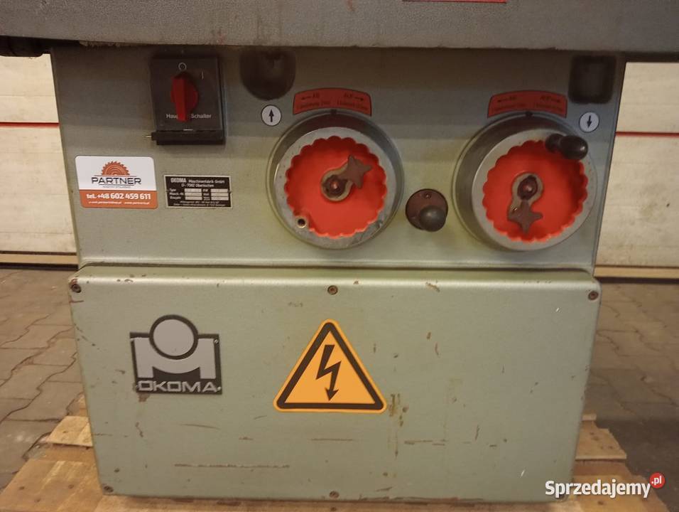 Frezarka dolnowrzecionowa OKOMA z posuwem 6 Wejherowo