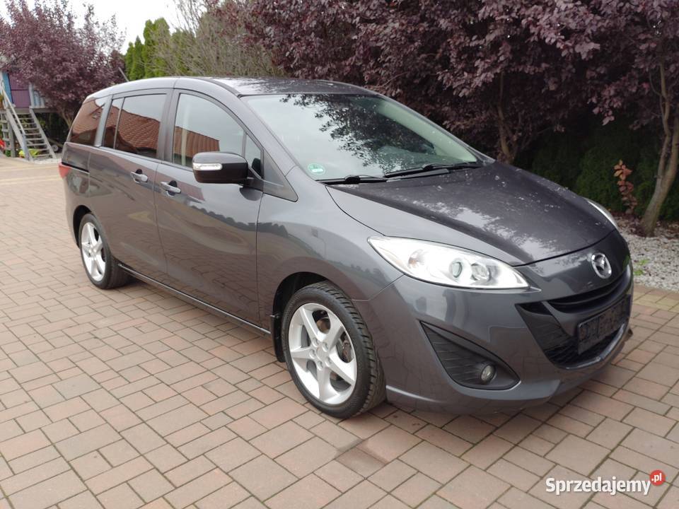 Mazda 5 II 2014r 18i 116 6biegów 7osób z Niemiec immobilizer
