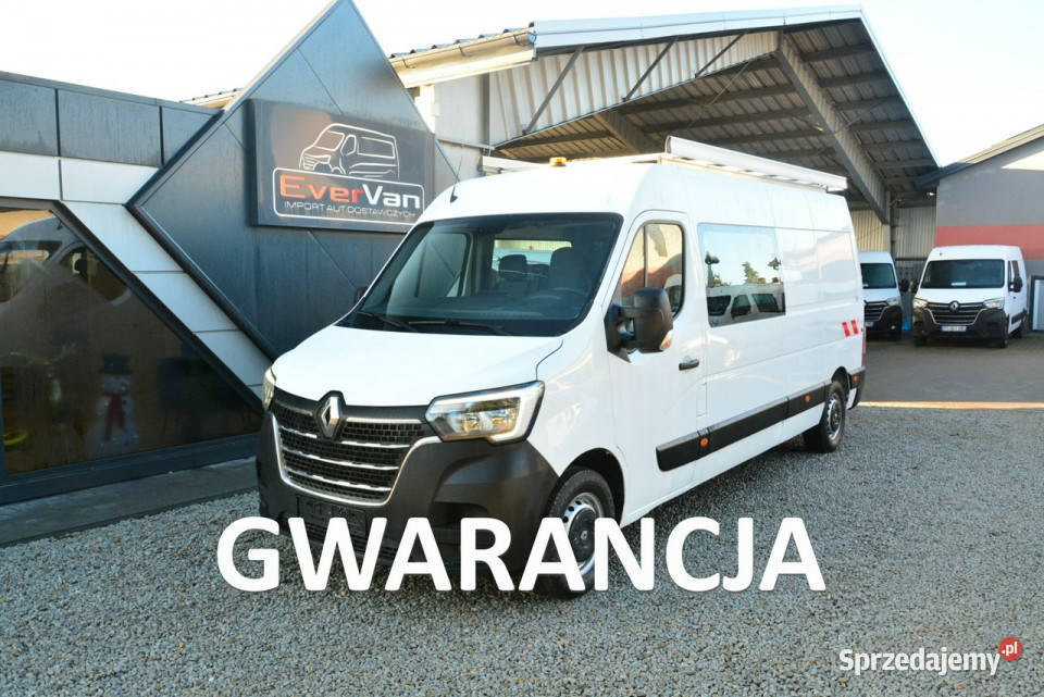 Renault Master master 7 osobowy L3H2 brygadówka 135KM Motoryzacja mazowieckie Warszawa