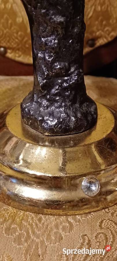 W POZNANIU KUPNO SWIECZNIKA RĘCZNIE ZROBIONEGO czarny Środa Wielkopolska