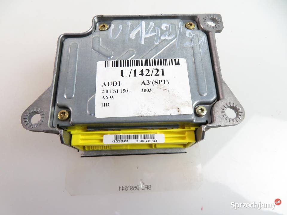 MODUŁ AIRBAG AUDI A3 8P1 8P0959655F