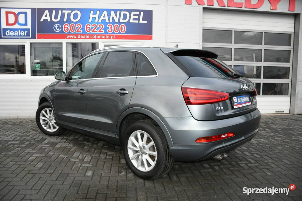 Audi Q3 20 TDI Serwis BiXenon LED Skóra Navi 162 relingi dachowe
