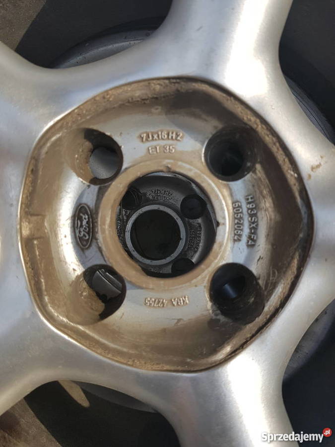Sprzedam opony 20550R16 z felgmi rozstaw 4x108 lato Objezierze