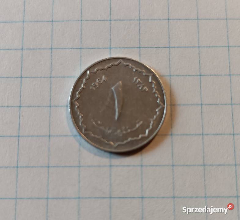 1 CENTYM CENTIME 1964 ALGIERIA lubelskie