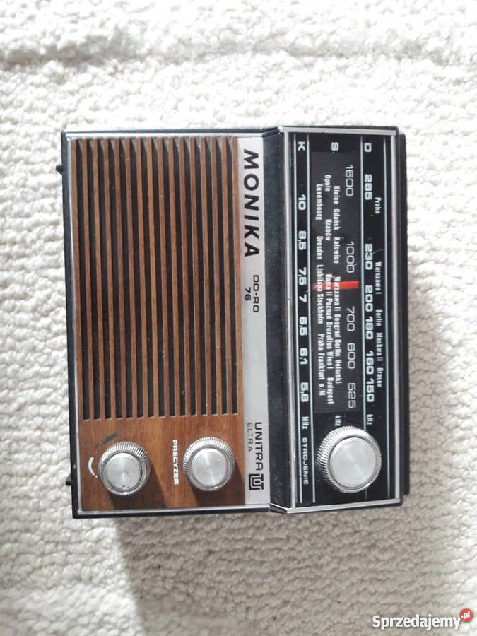 RADIO TRANZYSTOROWE UNITRA ELTRA MOT722 MONIKA