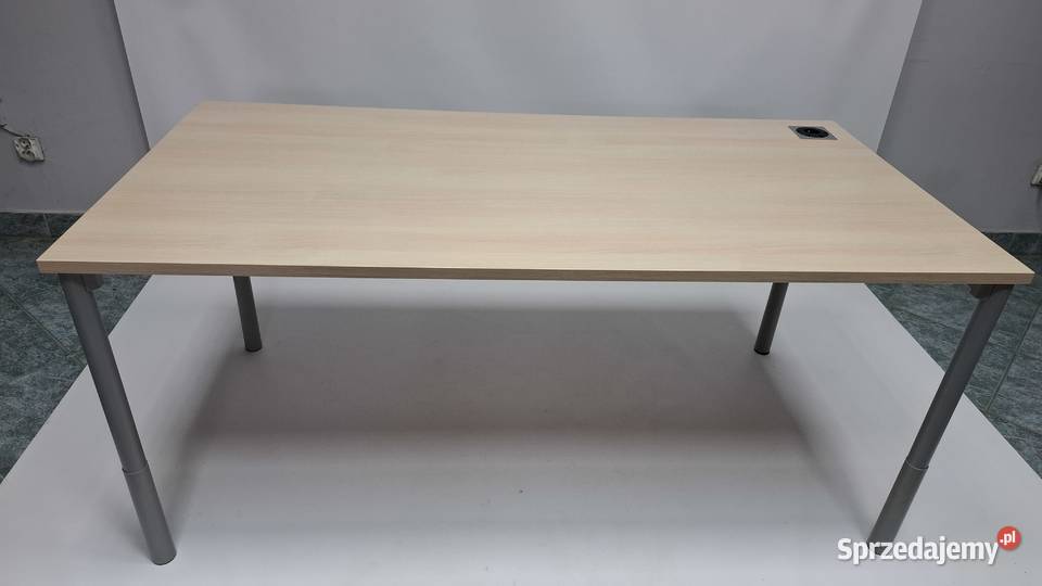 Biurko proste Martela 160x80 orzech rockfordbiel Poznań