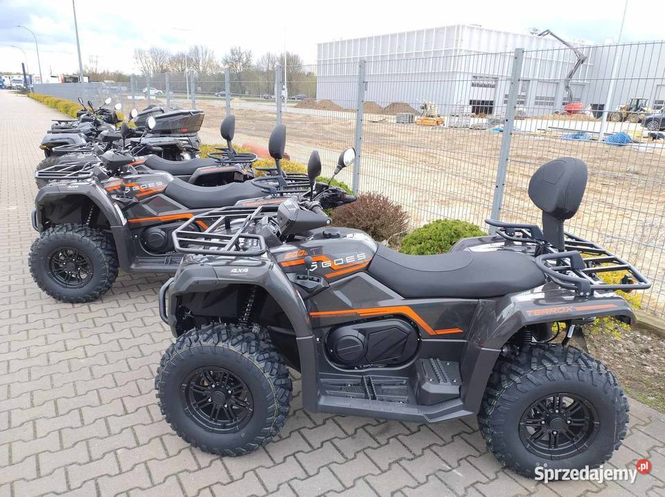 CF MOTO 520 Long GOES Terrox 500L EPS ciągnik quad - ATV mazowieckie Siedlce sprzedam
