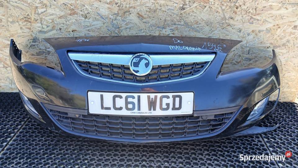 OPEL ASTRA J ZDERZAK PRZÓD Z22C PDC HALOGEN Motoryzacja Zbierkowo