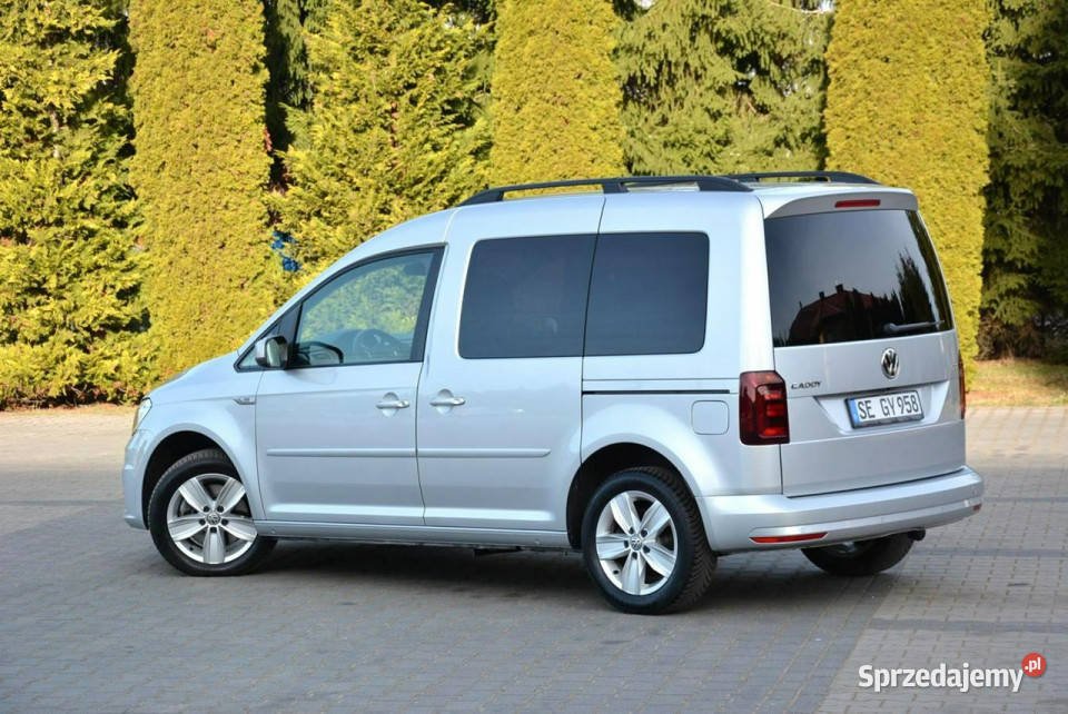 Volkswagen Caddy DSG Ledy Radar ACC Kamera HAK relingi dachowe Ostrów Mazowiecka