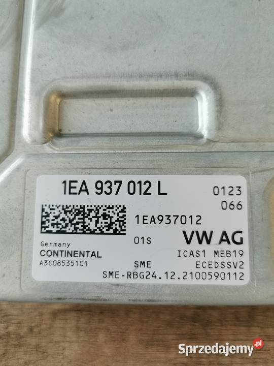 MODUŁ KOMFORTU GATEWAY VW ID3 ID3 VW 1EA937012L Pielgrzymka