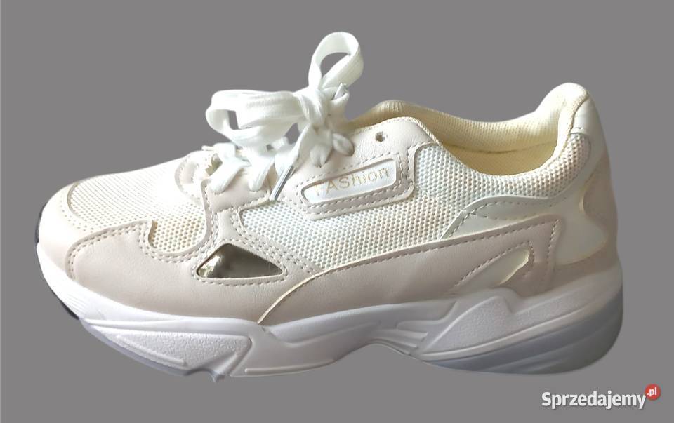 FRJ Sportowe damskie buty białe 37 24cm Chrzanów