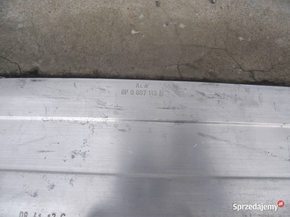 Belka zderzaka Audi A3 8P dolnośląskie Wrocław