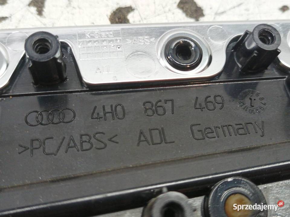 KLAMKA WEWNĘTRZNA LEWA PRZÓD 4H0839019 Audi A8 świętokrzyskie