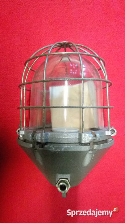 Lampa przemysłowa prl Oświetlenie