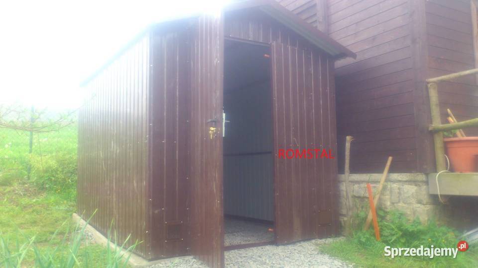Garaż Blaszany Domek Ogrodowy Blaszak Garaże Limanowa