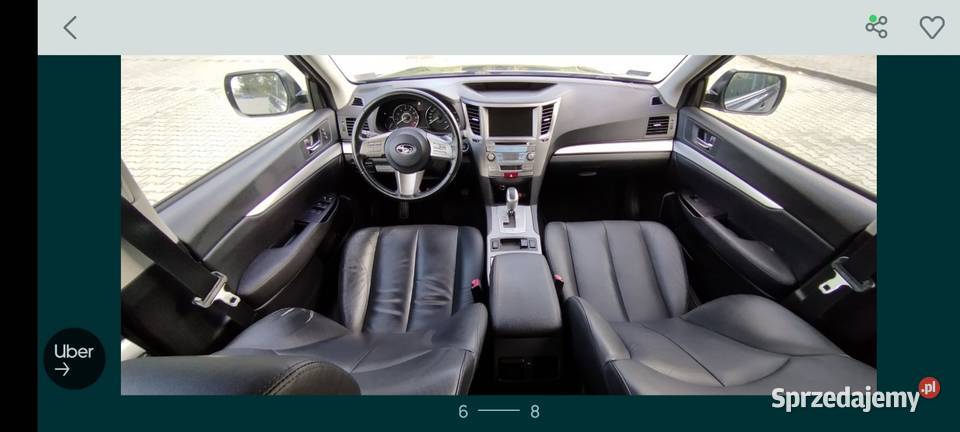 Subaru Outback 4x4 25 Bokser LPG 167 2012 automatyczna Bytom