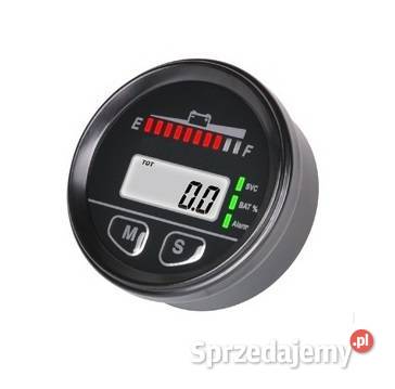 Wskaźnik naładowania baterii licznik motogodzin