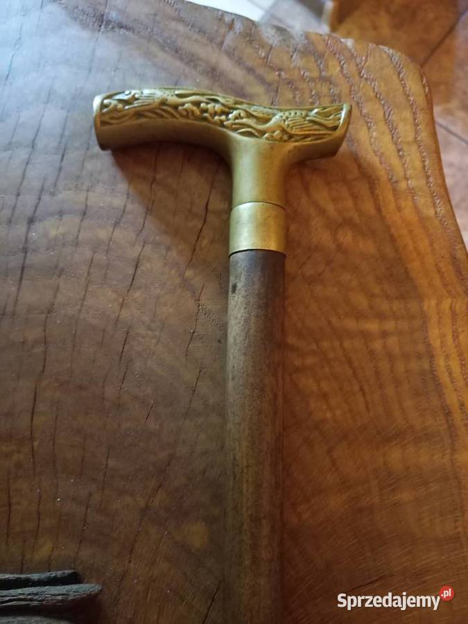 Talerz drewniany z motywem myśliwskim Lipno