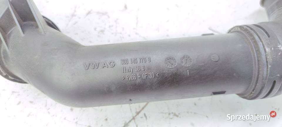 RURA WĄŻ INTERCOOLERA AUDI VW SKODA 3C0145770B śląskie Przystajń