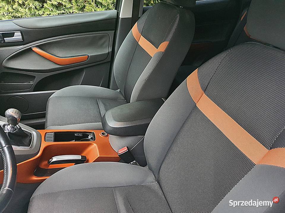 FORD KUGA 20 DIESEL 2009 welurowa tapicerka Kuga Łęg Tarnowski