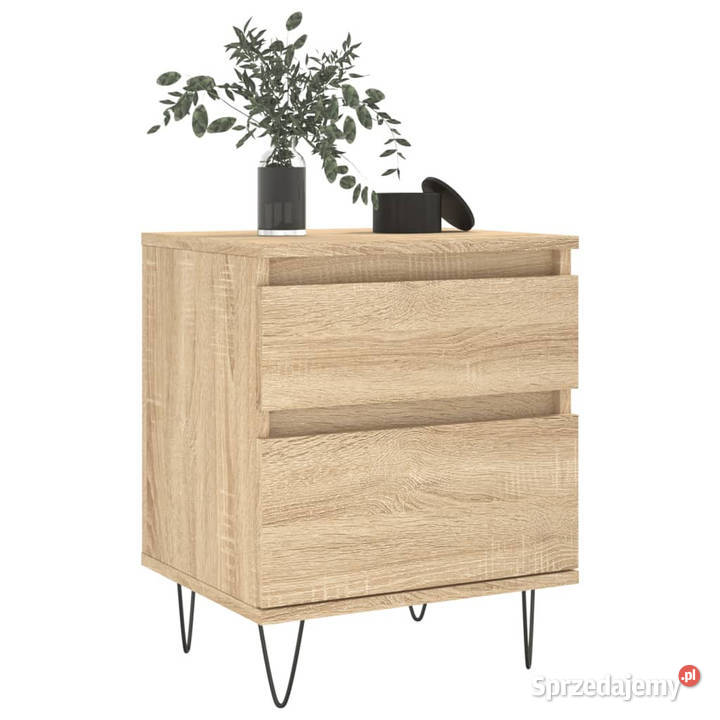Szafka nocna dąb sonoma 40x35x50 materiał Nocne mazowieckie Warszawa