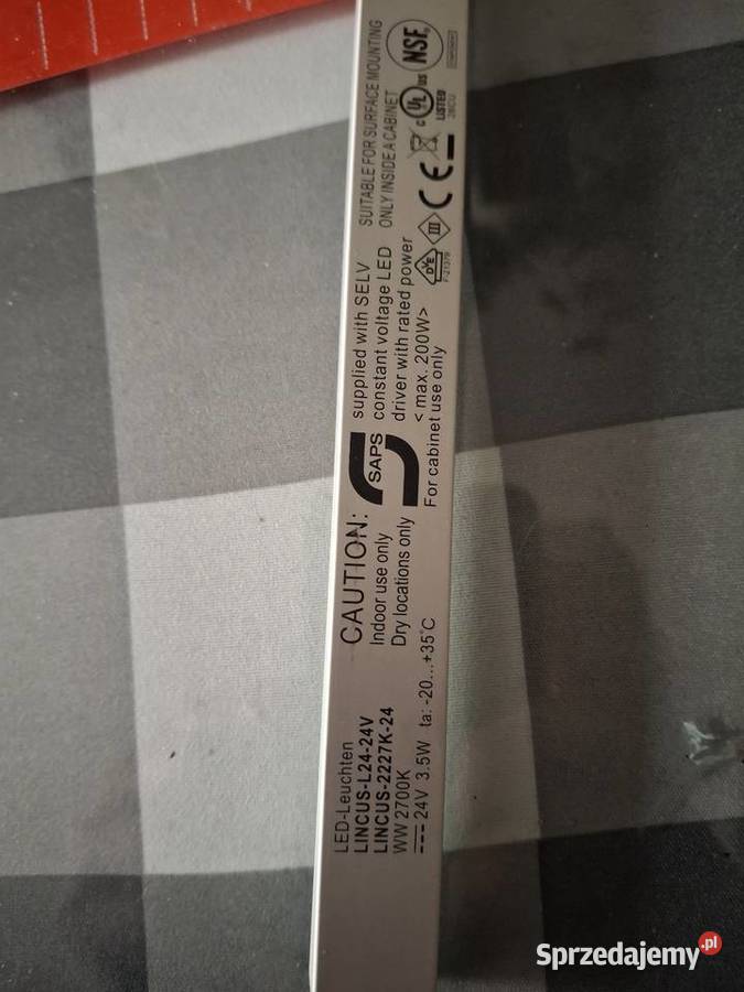 Listwa led 24v łódzkie Łódź