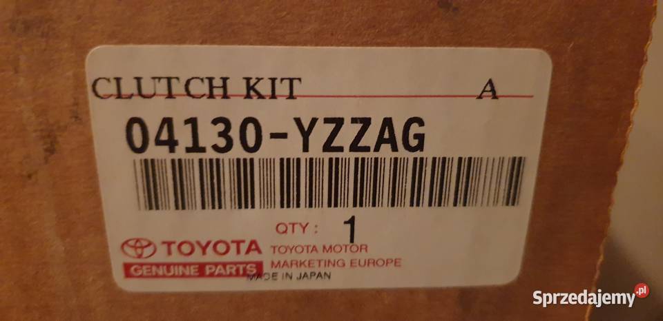 Sprzęgło do Toyoty Avensis Carina Corolla Lublin sprzedam