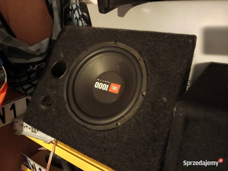 Skrzynia basowa JBL 1000 WATT Głośniki Piaseczno