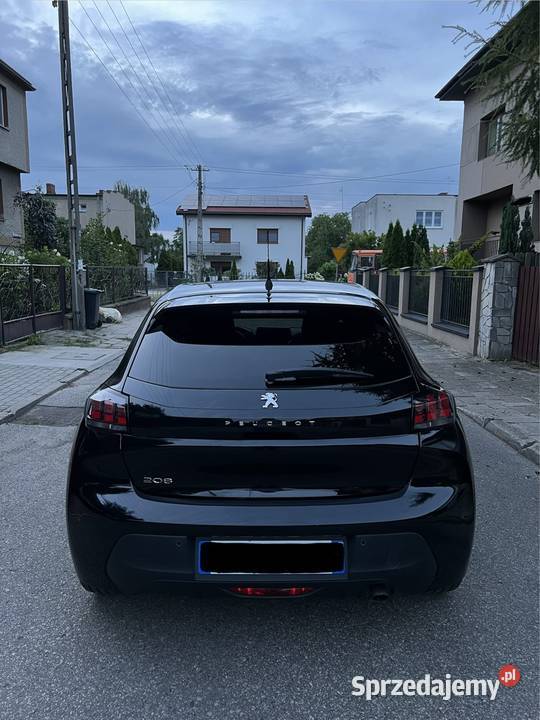PEUGEOT 208 II 2021 DIESEL 15 102 PIĘKNY elektryczne lusterka wielkopolskie Turek