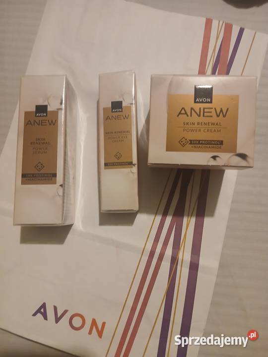 Zestaw kremów avon z kolagenem Dęblin sprzedam