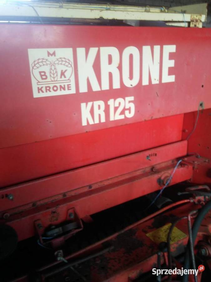 prasa belujaca krone 125 kr czesci uzywane Rutki-Kossaki sprzedam