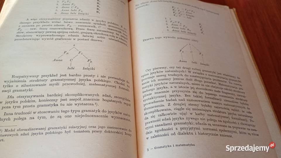 Gramatyka i matematyka Zdzisław Pawlak pomorskie Gdańsk sprzedam