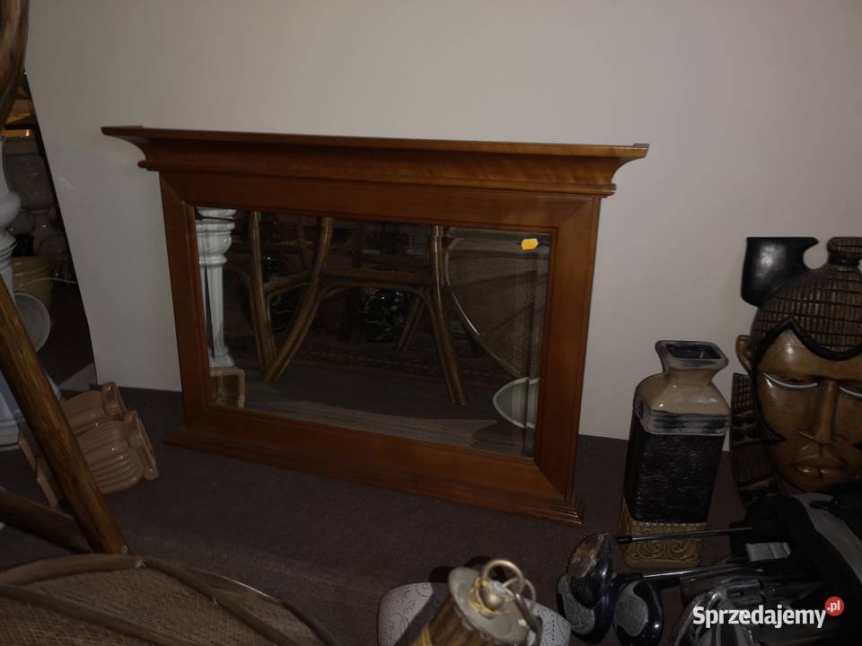 Lustro zlote z koroną Gdańsk sprzedam