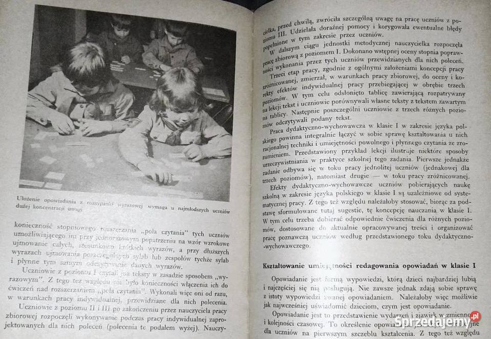 Zakres skutecznej organizacji pracy uczniów w Rok wydania 1973 Chełm sprzedam