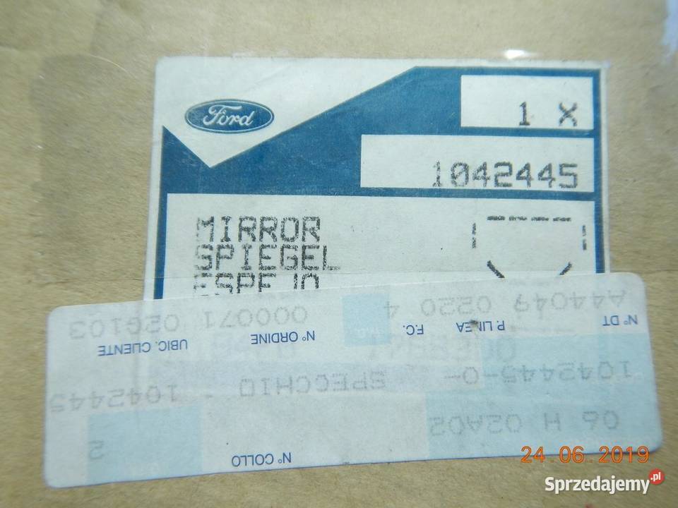 LUSTERKO LEWE FORD FIESTA 9496 ORIGINAL OE osobowe