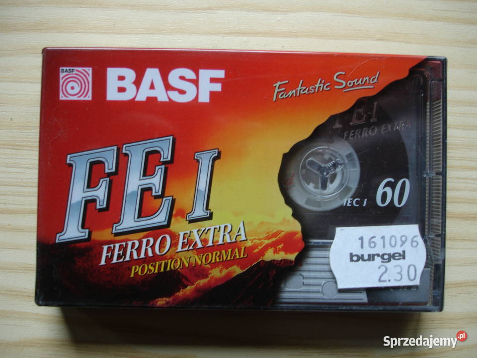 Kaseta magnetofonowa BASF FE I 60 nowa kaseta Zielona Góra