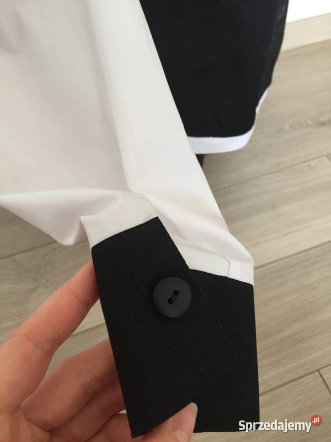 Koszula damska w kolorze czarnobiałym nowa Wrocław