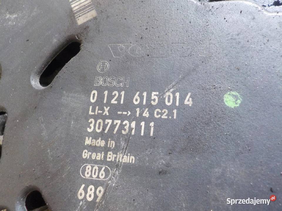 VOLVO V70 C70 24 B 07r 170 B5244S alternator Układ elektryczny silnika Suków