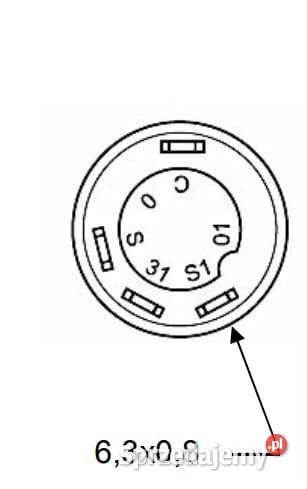 Przełącznik przyciskowy podgrzewania okrągły Kamionna sprzedam