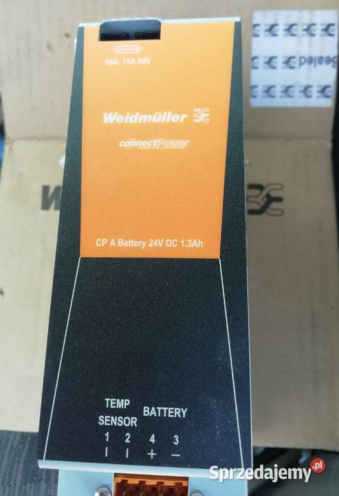 Weidmuller CP A BATTERY 24V DC 13Ah Zasilacze Dąbrowa Górnicza