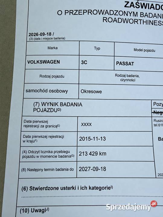 VW Passat B8 benzyna zadbany Poznań sprzedam