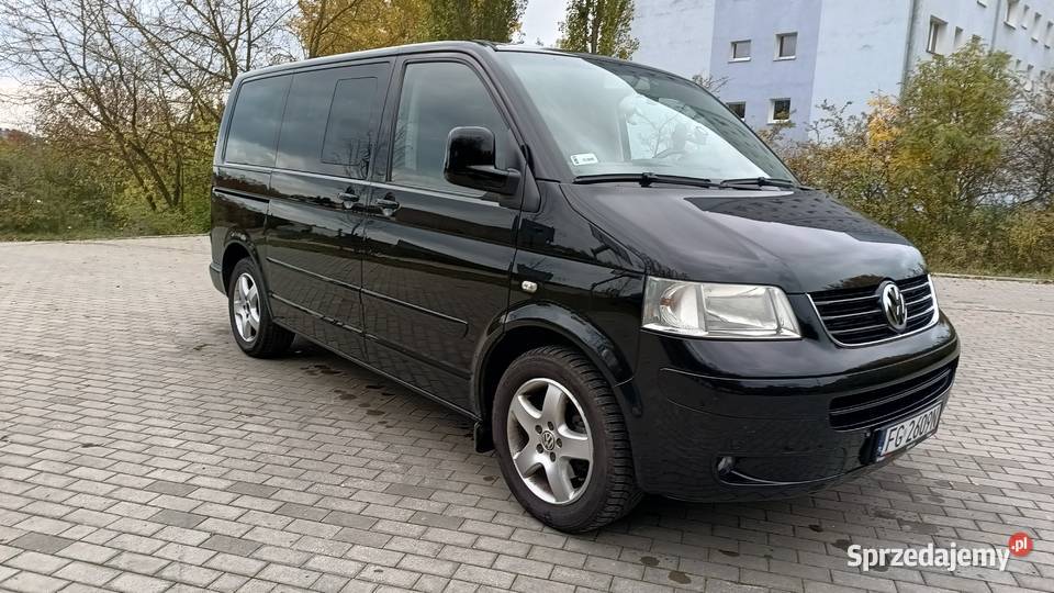 2003 Volkswagen multivan czarny Gorzów Wielkopolski