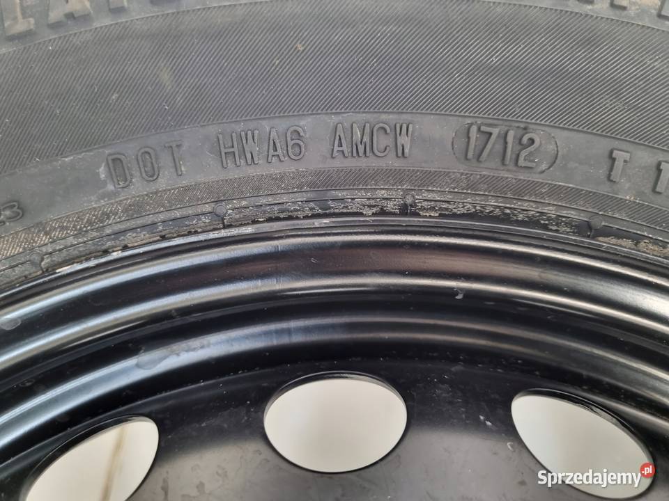 KOŁO DOJAZDOWE Mercedes W204 12590 R16 5x112 Chełm